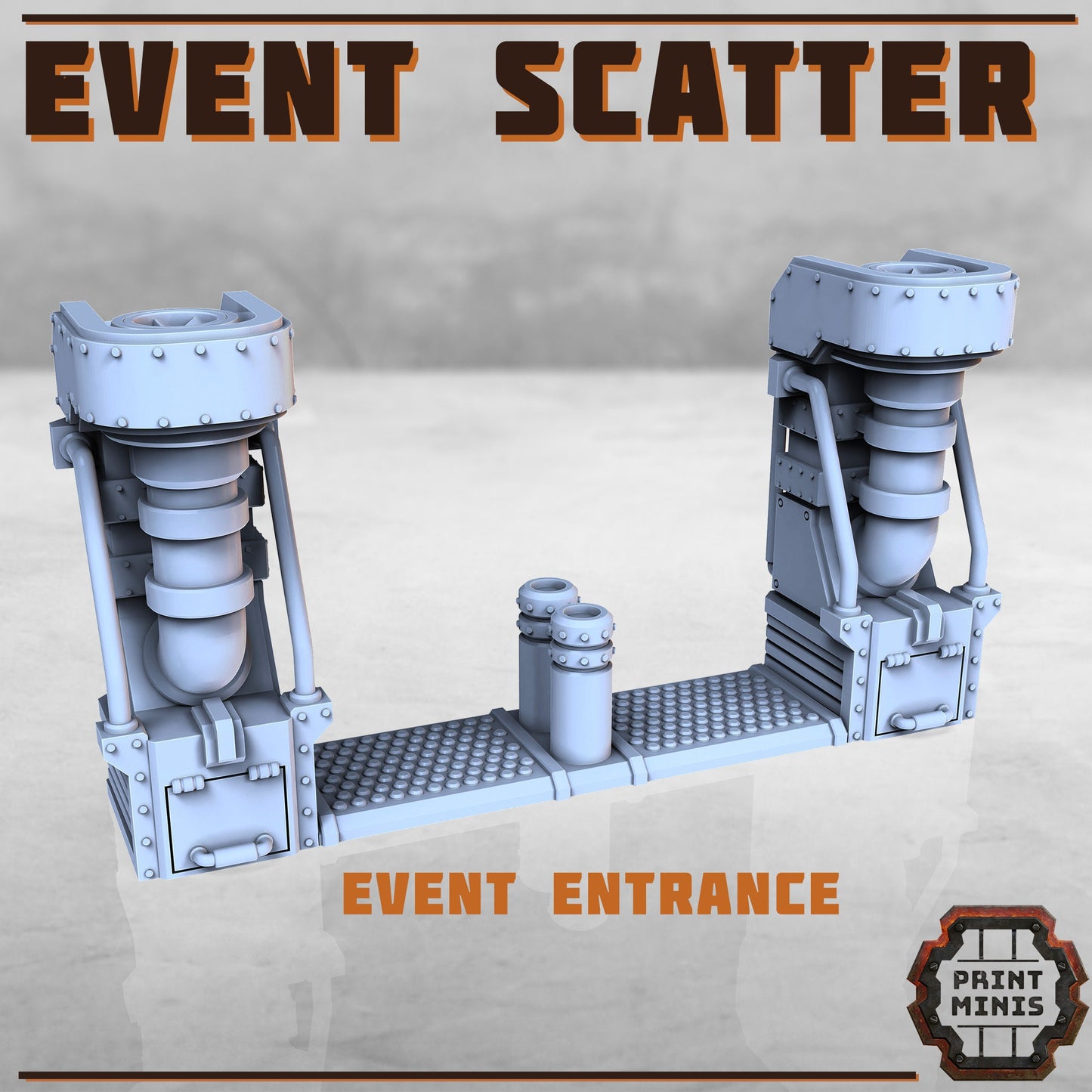 Event Terrain Set, 28mm Scale (3 Variants Available) - Print Minis