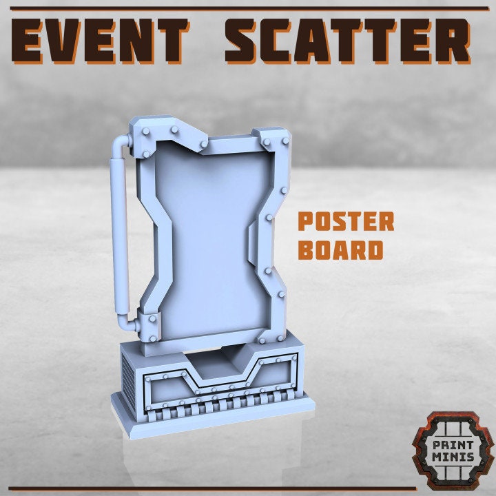 Event Scatter Set, 32mm Scale (8 Variants Available) - Print Minis