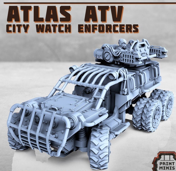 Atlas ATV (2 Variants Available) - Print Minis