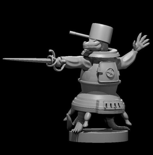 Kobold Fighter with Stove Armour - MZ4250