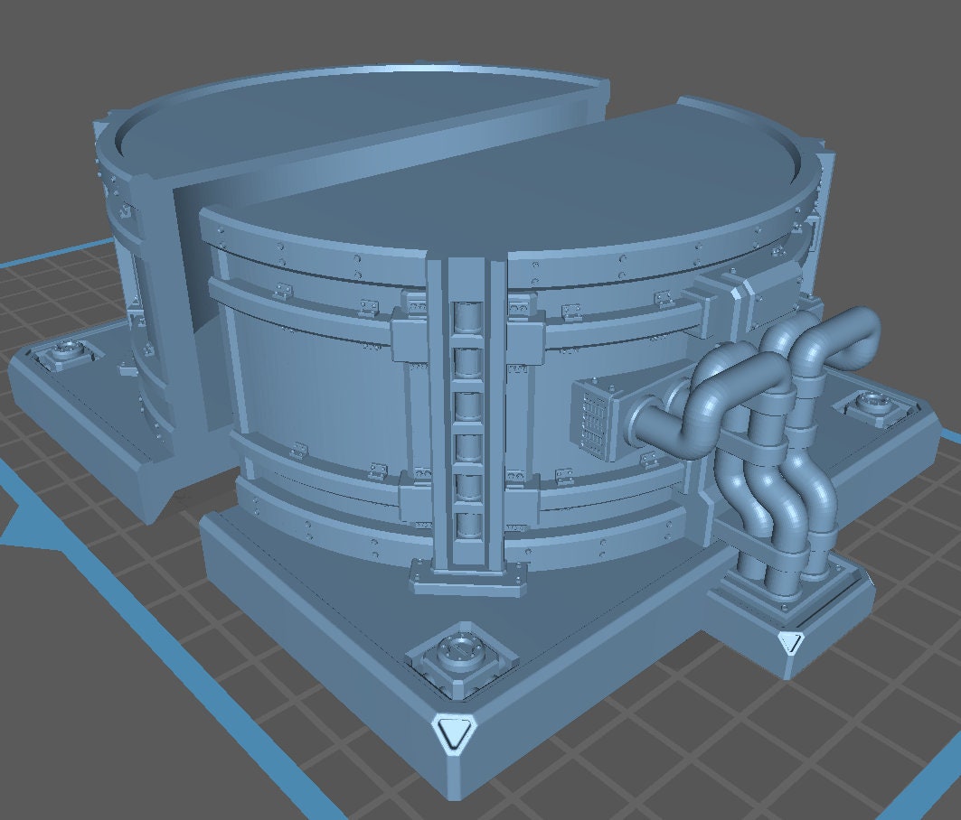 Cryo Fluid Storage Tanks - Modular Kit - Print Minis