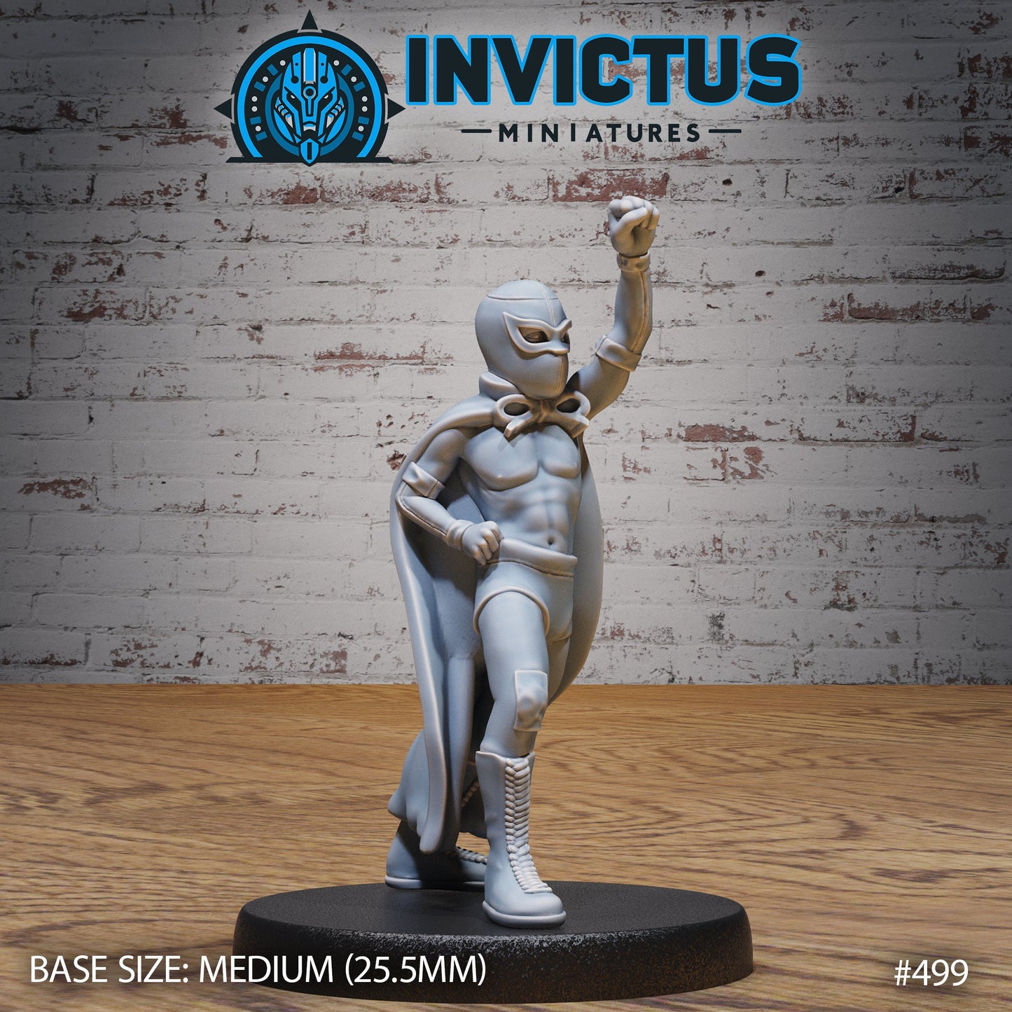Masked Wrestler - Invictus Miniatures