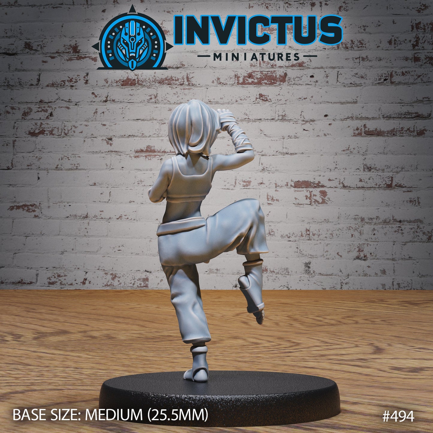 Karate Fighters (2 Variants Available) - Invictus Miniatures