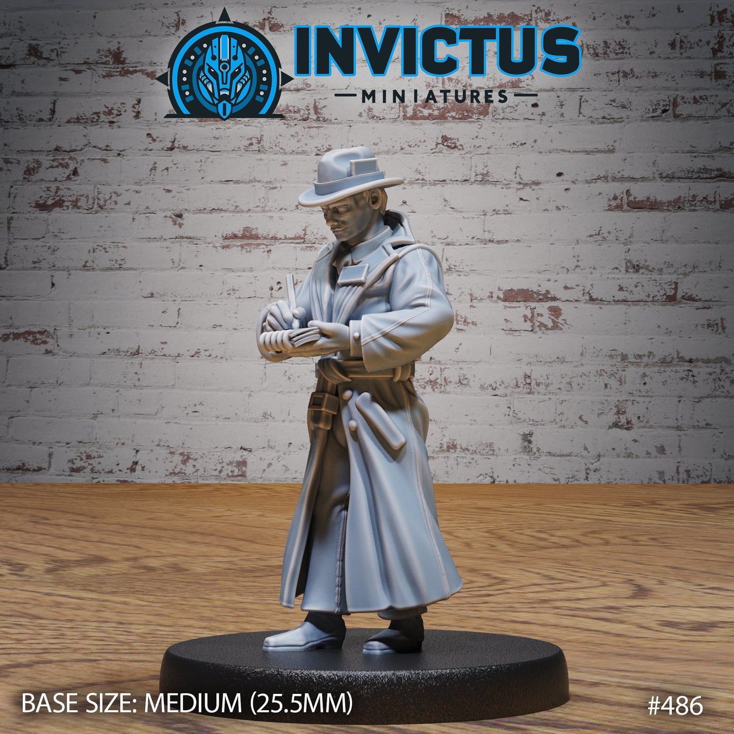 Detective (3 Variants Available) - Invictus Miniatures