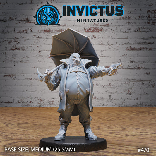 Penguin Baron (3 Variants Available) - Invictus Miniatures