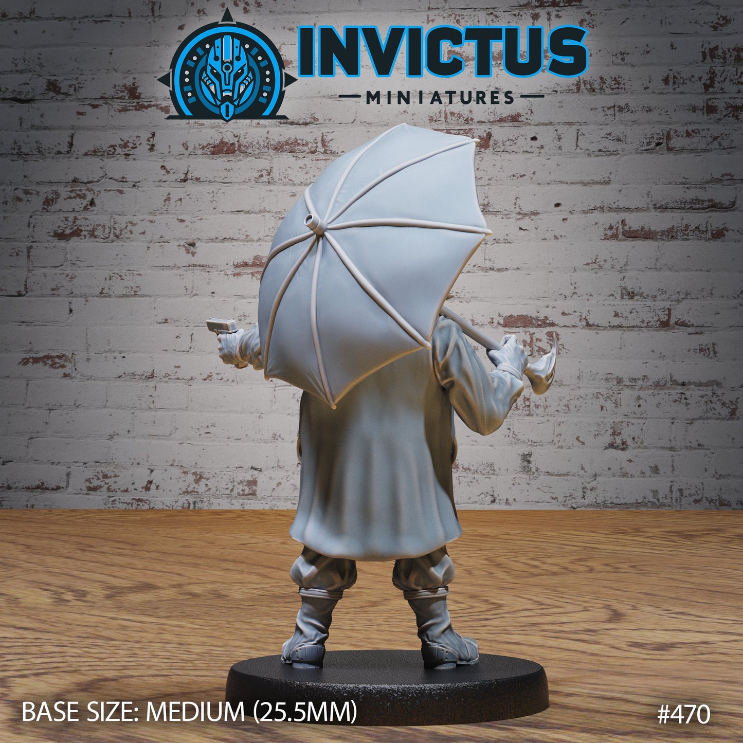 Penguin Baron (3 Variants Available) - Invictus Miniatures