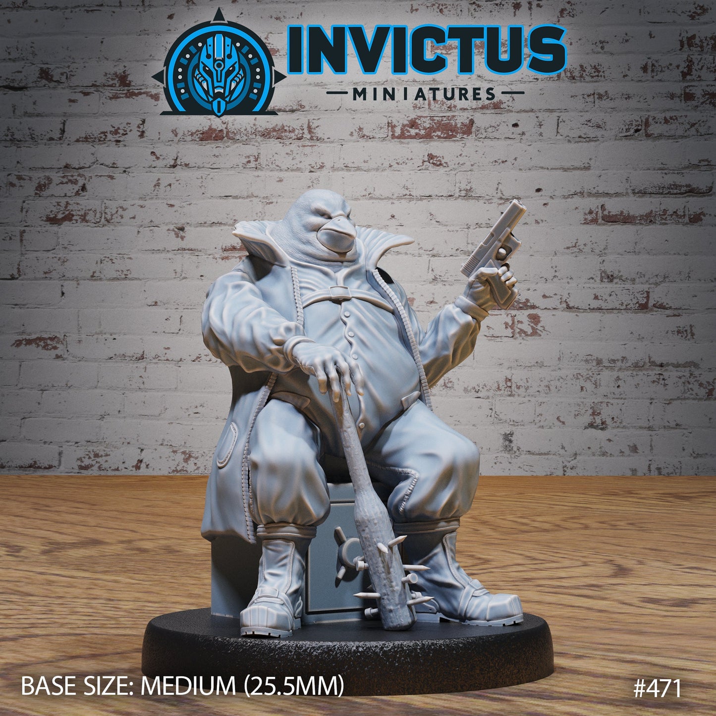 Penguin Baron (3 Variants Available) - Invictus Miniatures