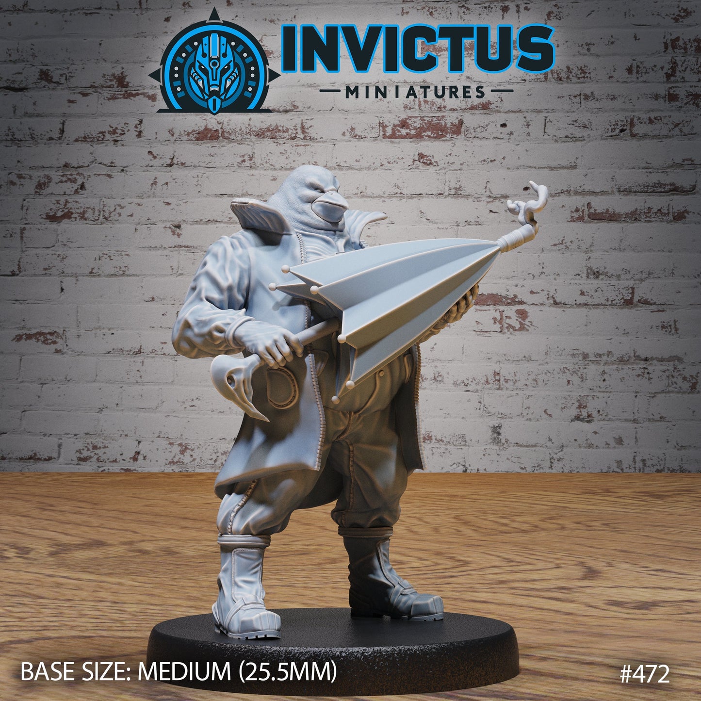 Penguin Baron (3 Variants Available) - Invictus Miniatures