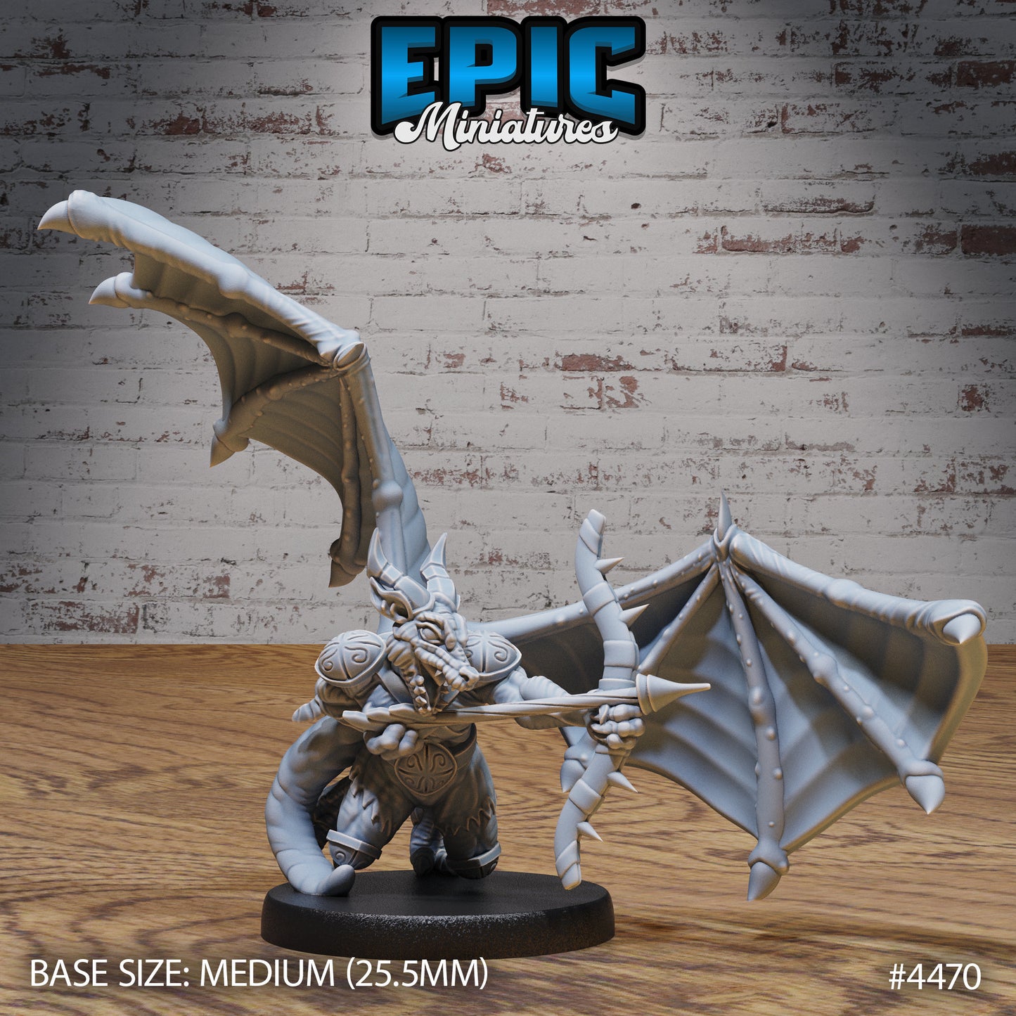 Winged Kobold Tribe, Set 2 (4 Variants Available) - Epic Miniatures