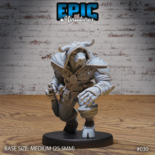 Minotaur Tribe - Set 2 (4 Variants Available) - Epic Miniatures