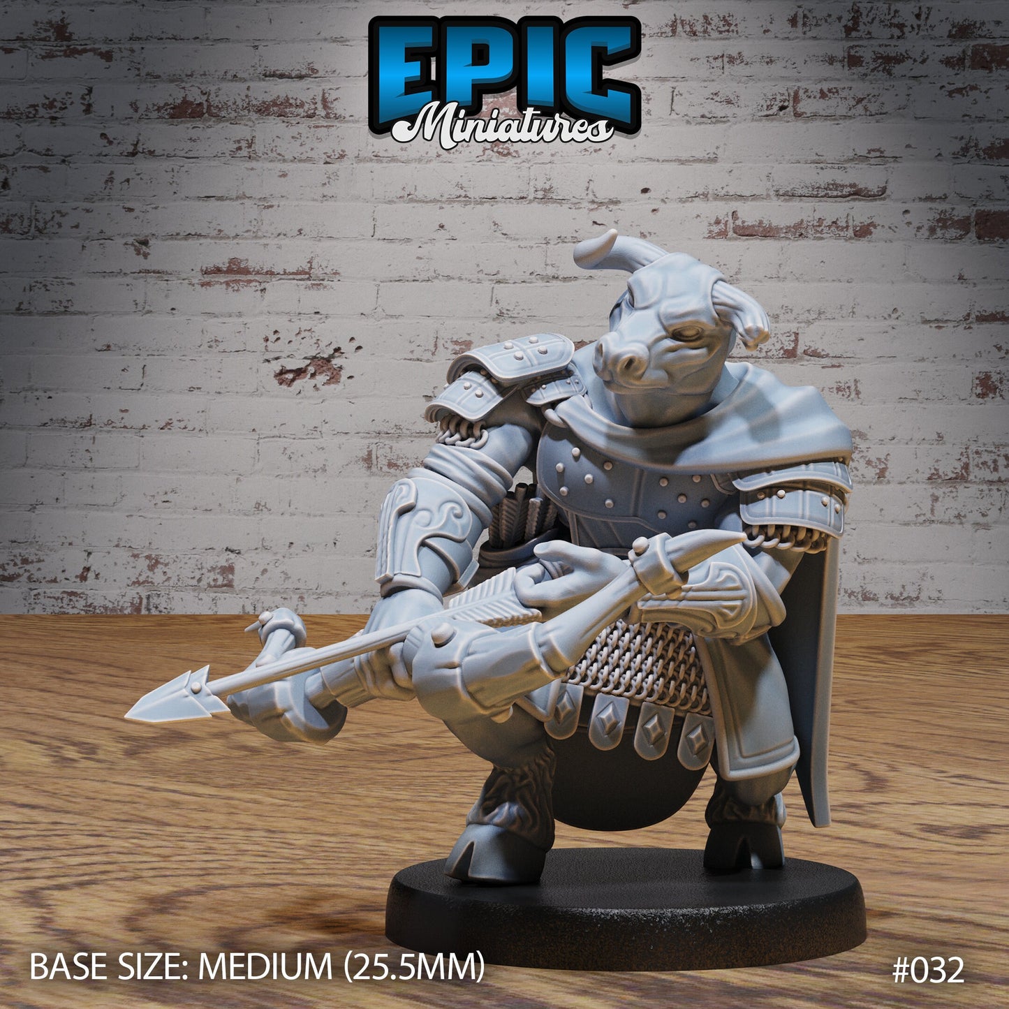 Minotaur Tribe - Set 2 (4 Variants Available) - Epic Miniatures