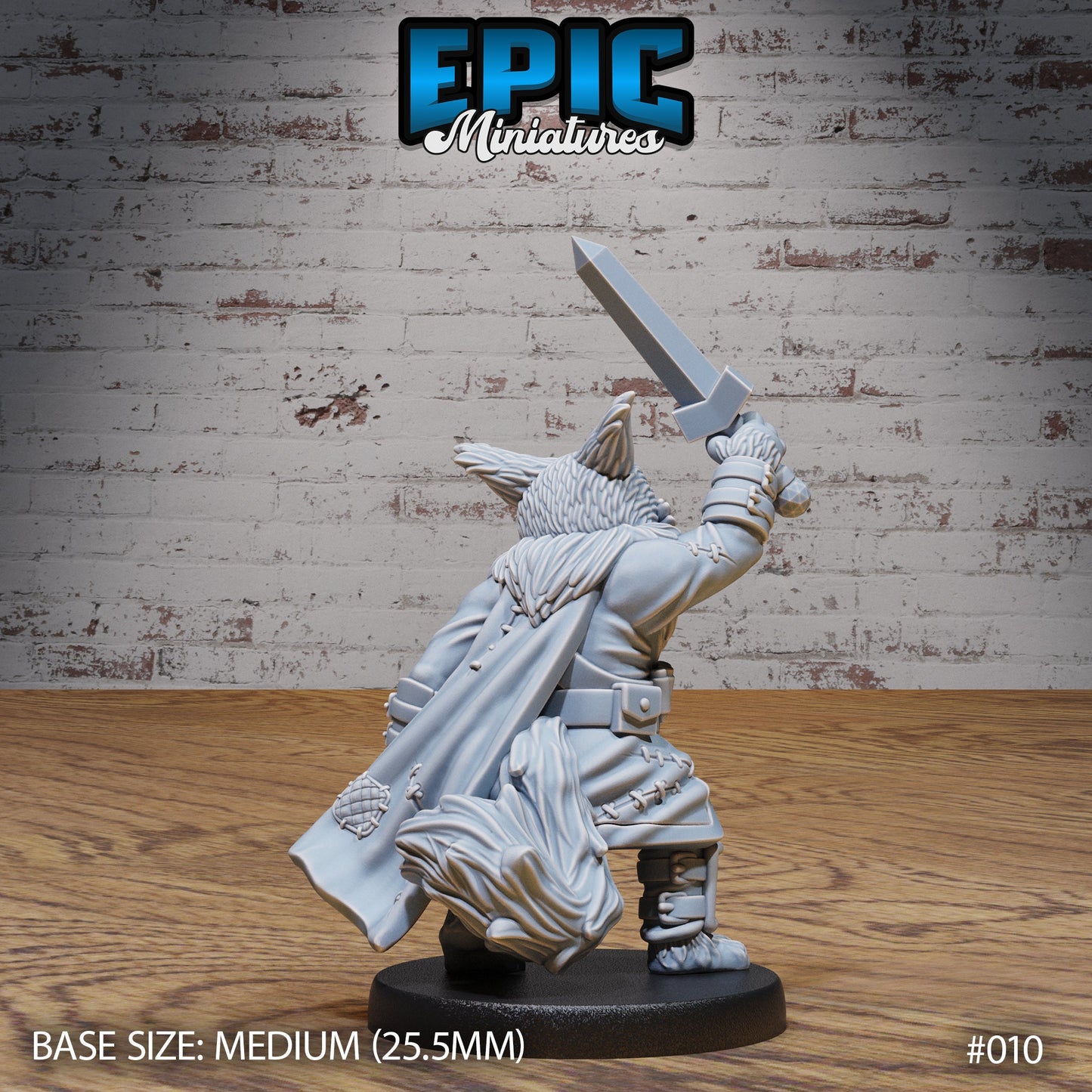 Cat Folk Tribe - Set 3 (4 Variants Available) - Epic Miniatures