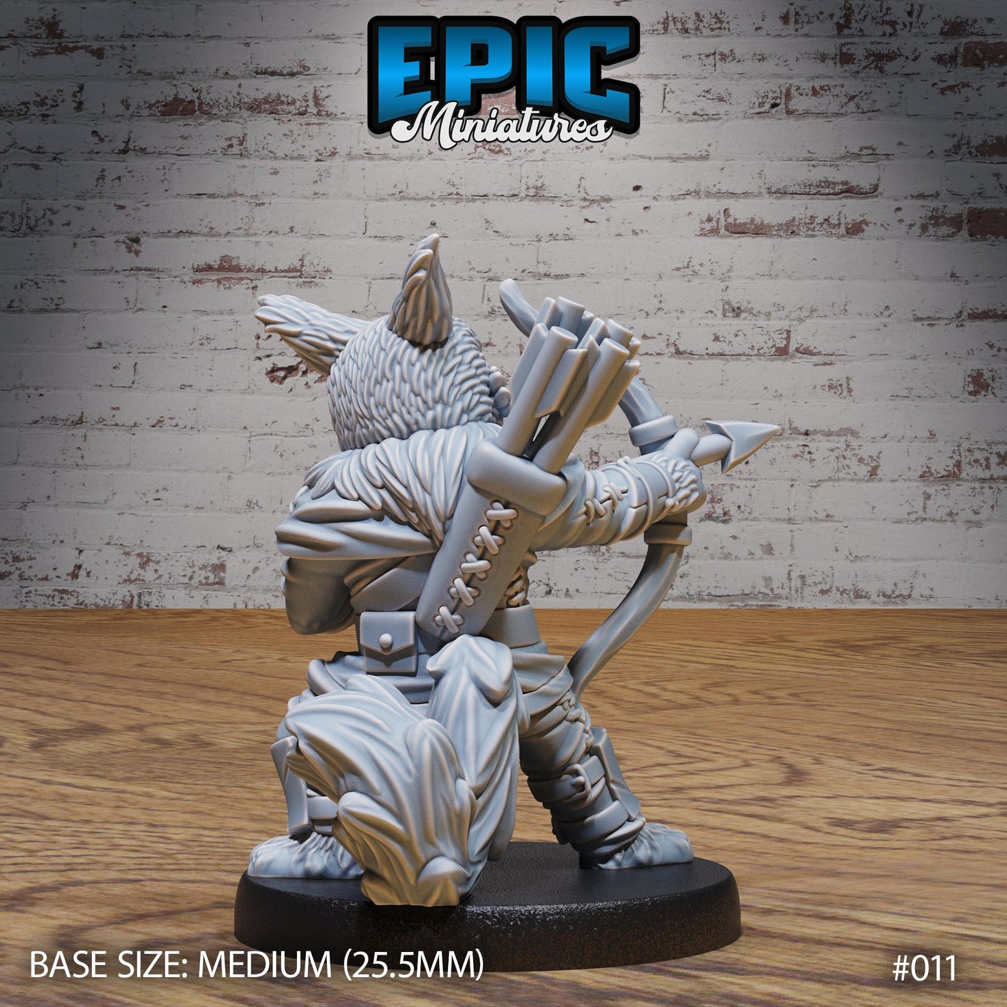 Cat Folk Tribe - Set 3 (4 Variants Available) - Epic Miniatures