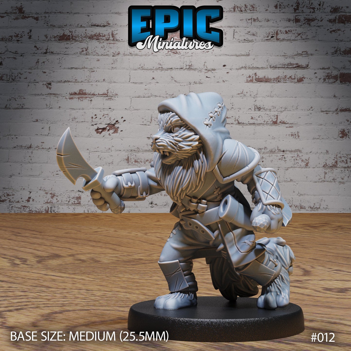 Cat Folk Tribe - Set 3 (4 Variants Available) - Epic Miniatures