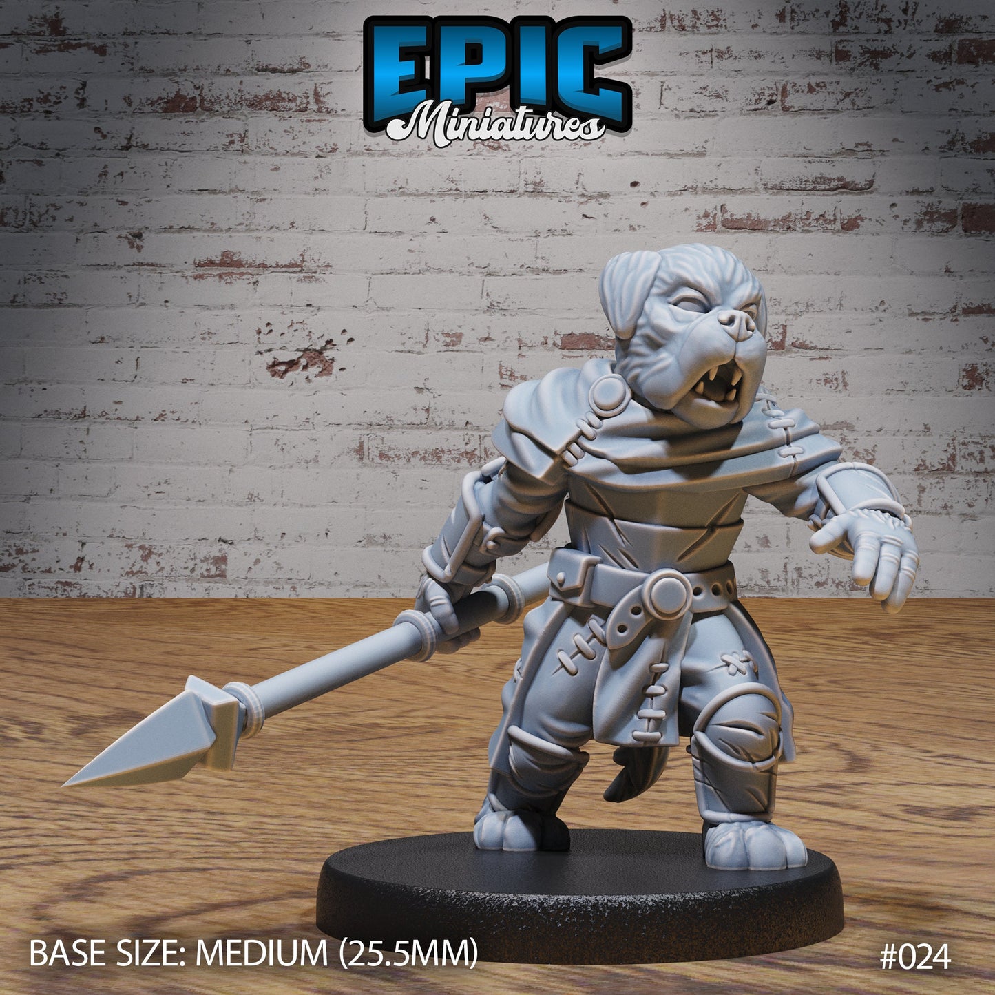 Dog Folk Tribe - Set 4 (4 Variants Available) - Epic Miniatures