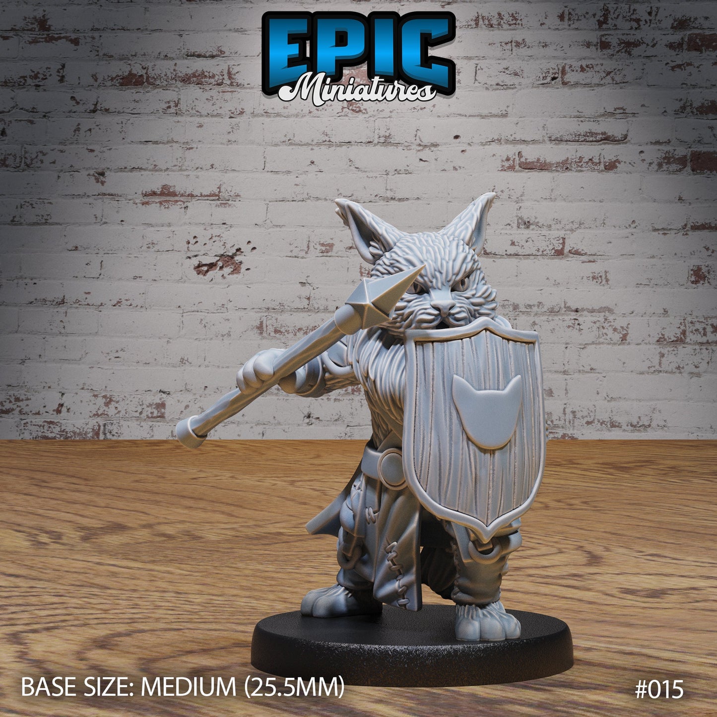 Cat Folk Tribe - Set 4 (4 Variants Available) - Epic Miniatures