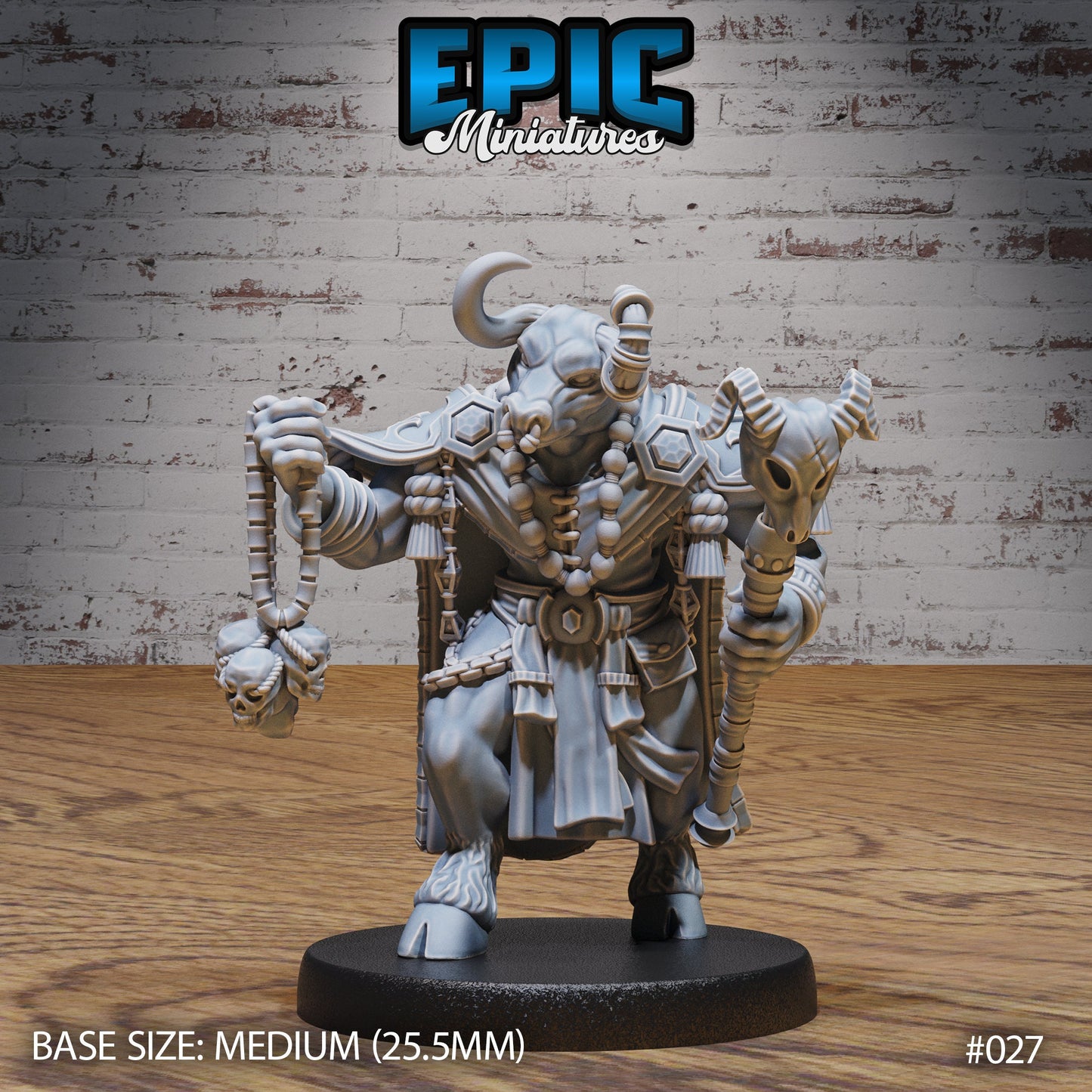 Minotaur Tribe - Set 1 (4 Variants Available) - Epic Miniatures