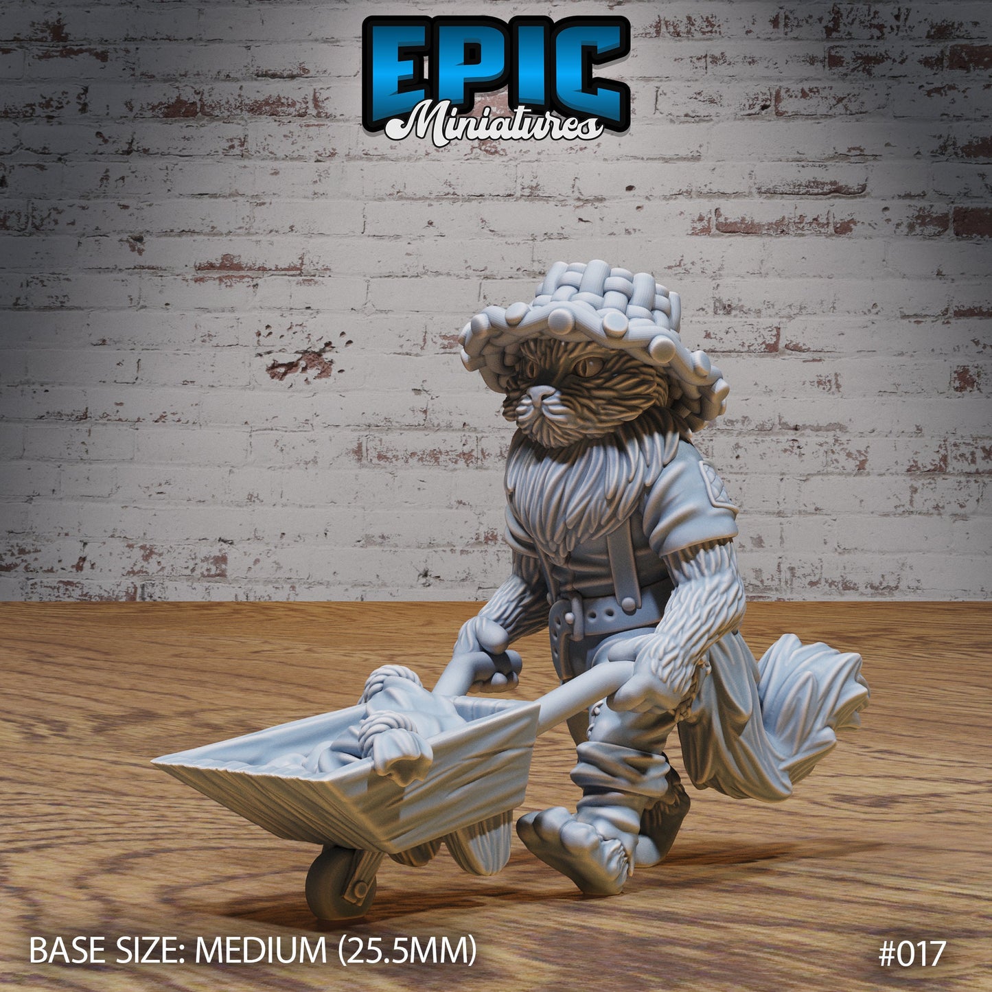 Cat Folk Tribe - Set 4 (4 Variants Available) - Epic Miniatures