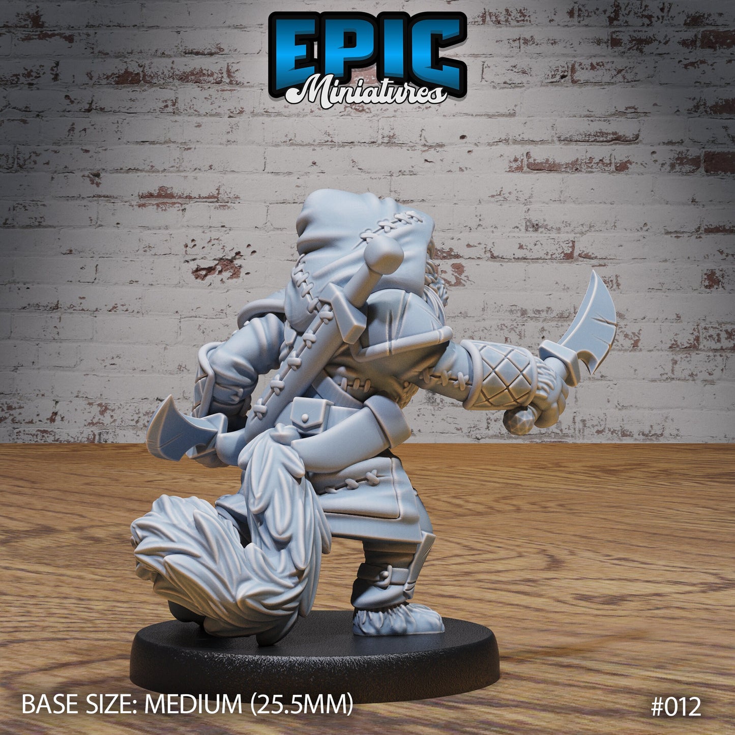 Cat Folk Tribe - Set 3 (4 Variants Available) - Epic Miniatures