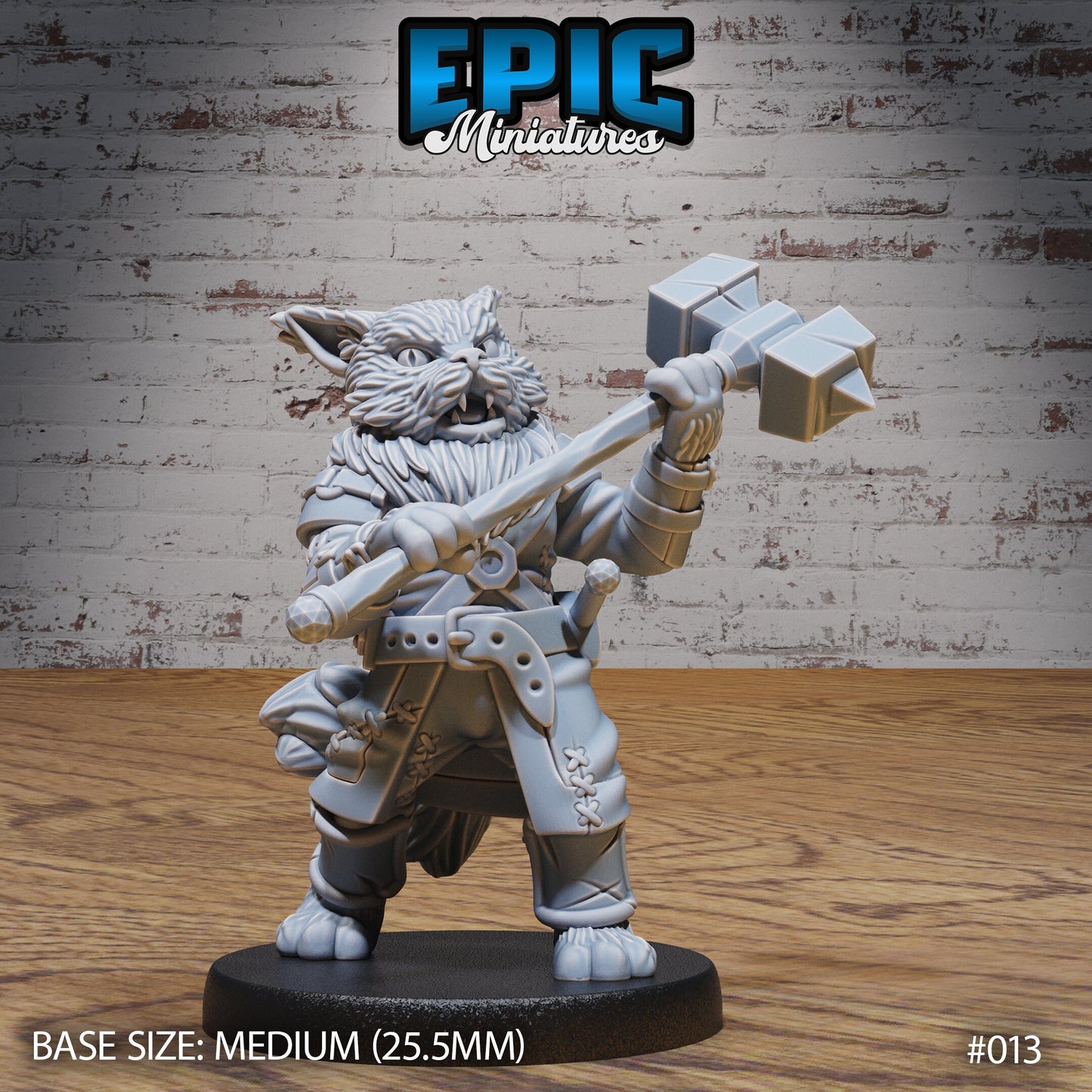 Cat Folk Tribe - Set 3 (4 Variants Available) - Epic Miniatures