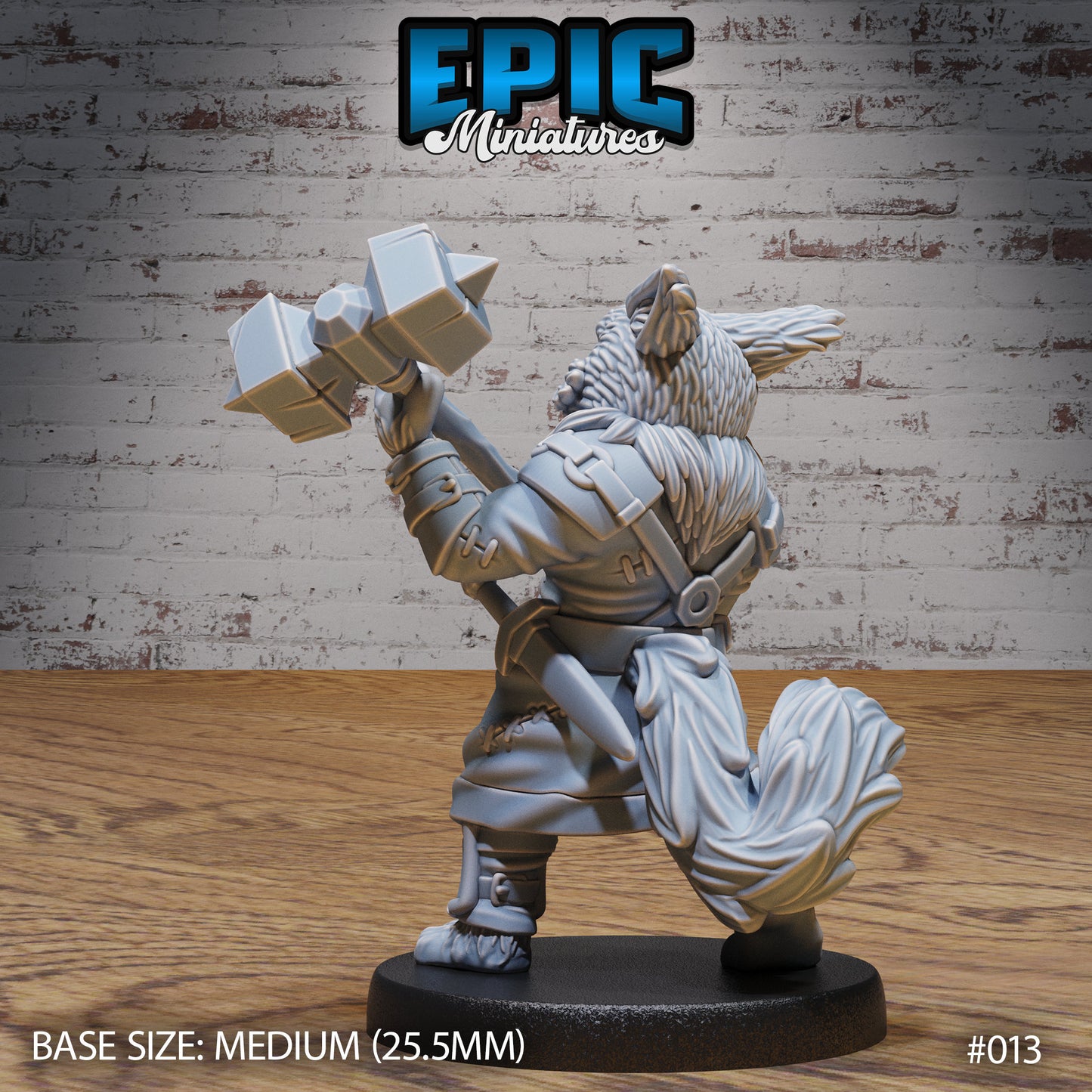 Cat Folk Tribe - Set 3 (4 Variants Available) - Epic Miniatures