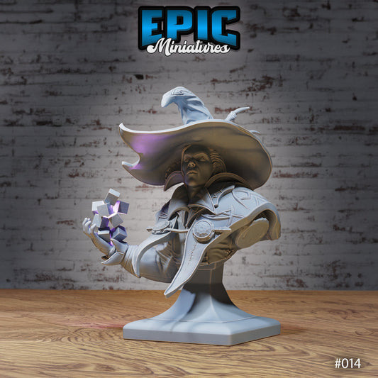 Dark Magician Bust - Epic Miniatures