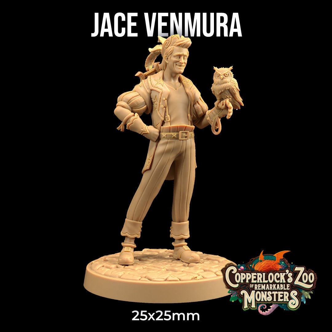 Jace Venmura, Bard - Dragon Trapper's Lodge