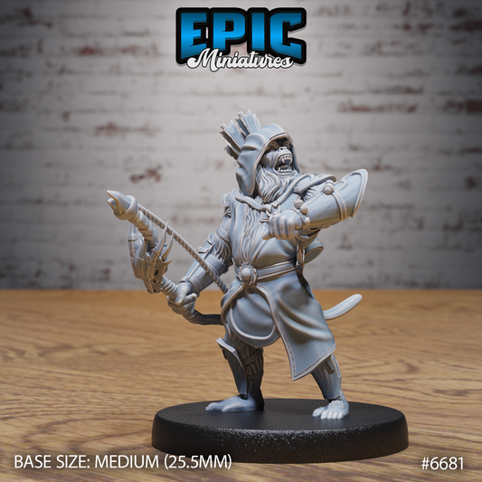 Wukong Folk Ranger, Monkey Folk Hero (3 Variants Available) - Epic Miniatures