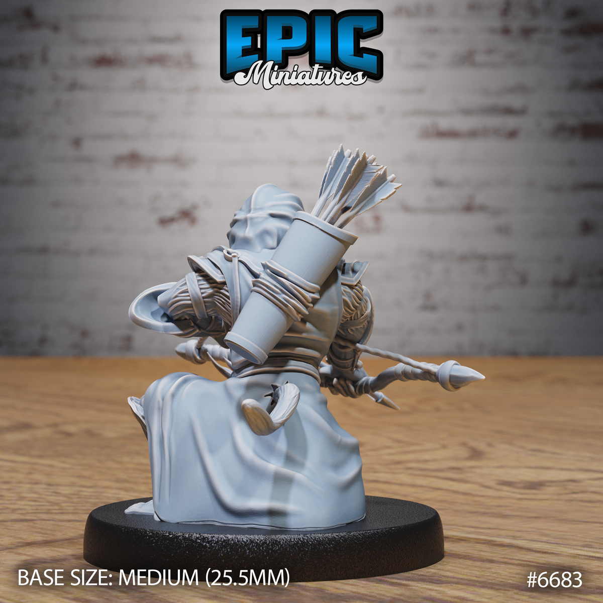 Wukong Folk Ranger, Monkey Folk Hero (3 Variants Available) - Epic Miniatures