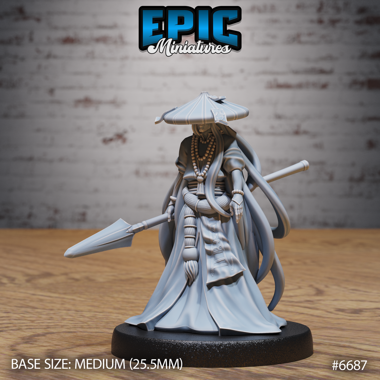 Immortal Monk (3 Variants Available) - Epic Miniatures