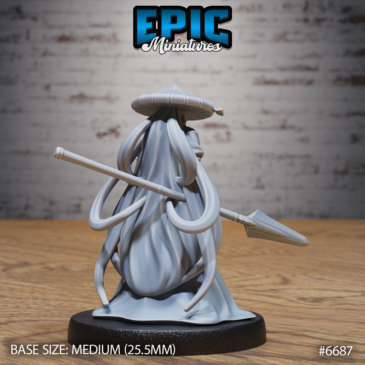 Immortal Monk (3 Variants Available) - Epic Miniatures