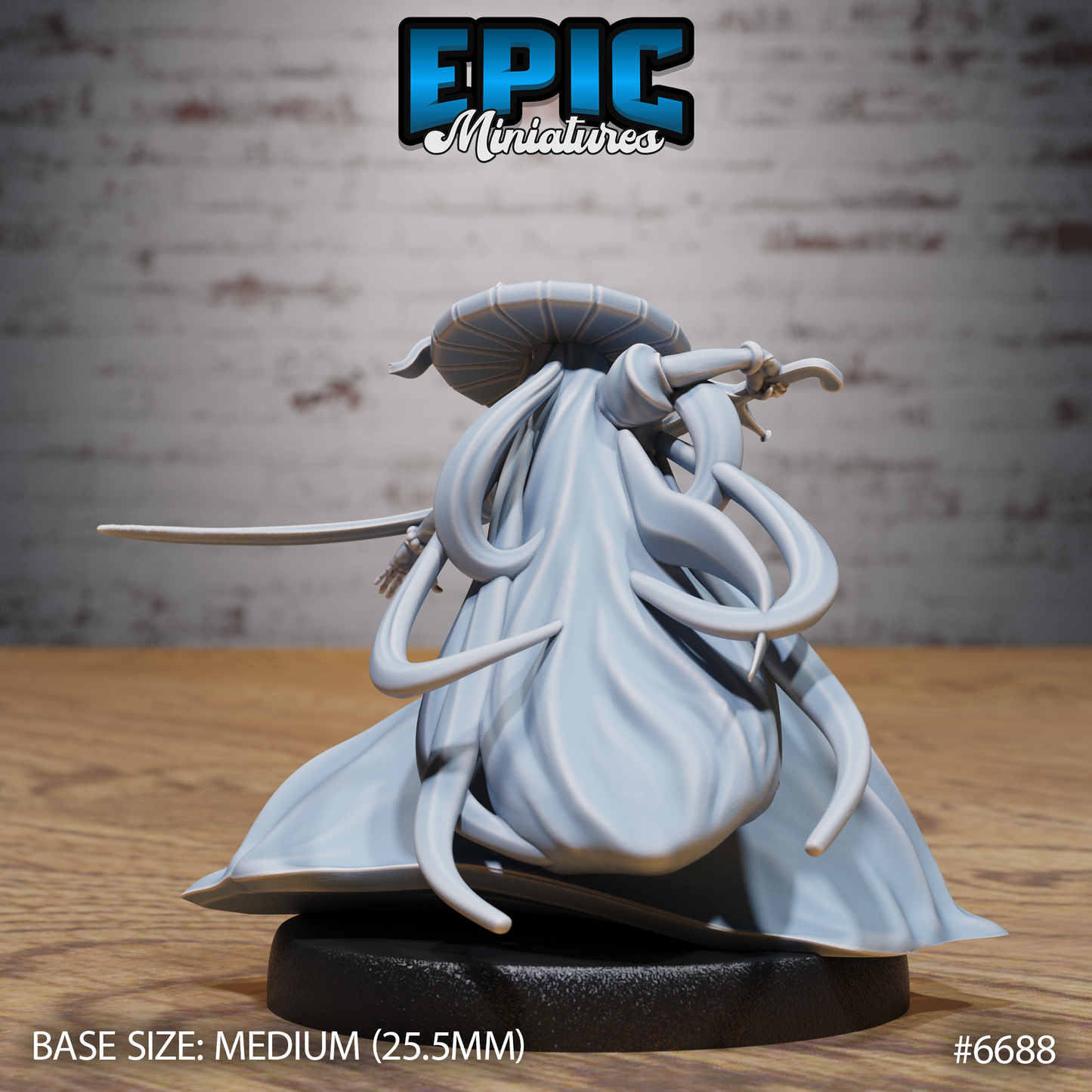 Immortal Monk (3 Variants Available) - Epic Miniatures