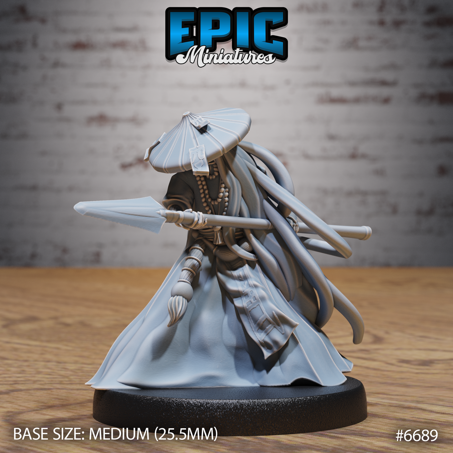 Immortal Monk (3 Variants Available) - Epic Miniatures