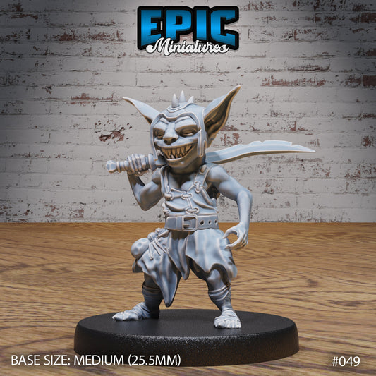 Goblin Tribe, Set 3 (4 Variants Available) - Epic Miniatures