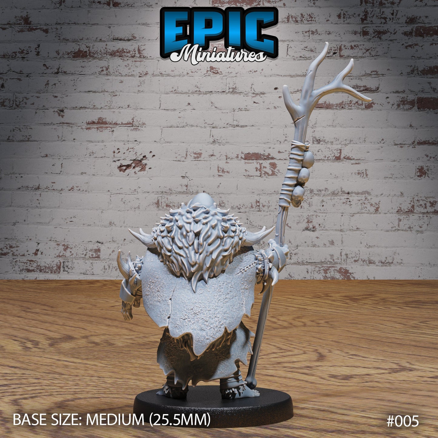 Orc Army Shamans (2 Variants Available) - Epic Miniatures