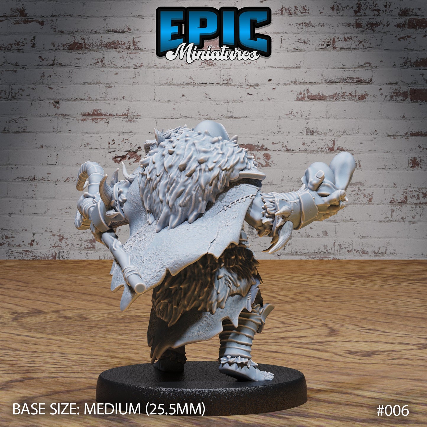 Orc Army Shamans (2 Variants Available) - Epic Miniatures
