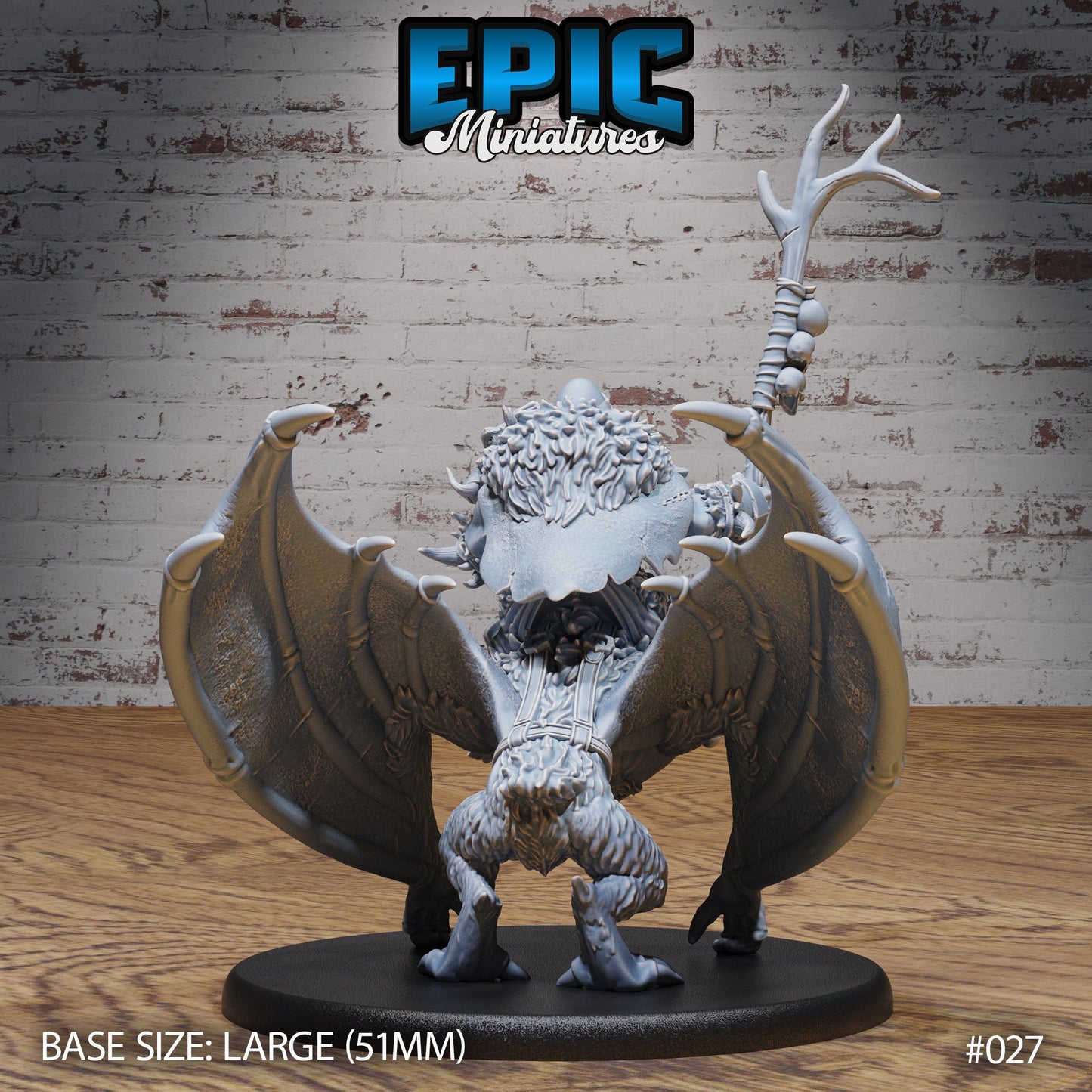 Orc Army, Bat Rider (2 Variants Available) - Epic Miniatures