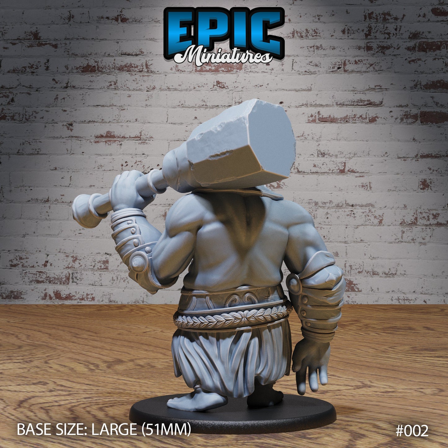 Half Troll (3 Variants Available) - Epic Miniatures