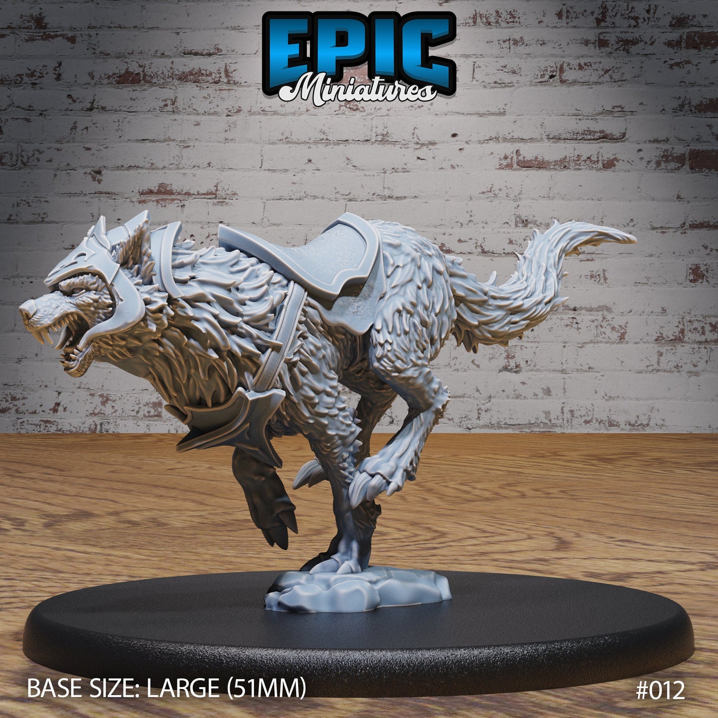Orc Army Wolves (2 Variants Available) - Epic Miniatures