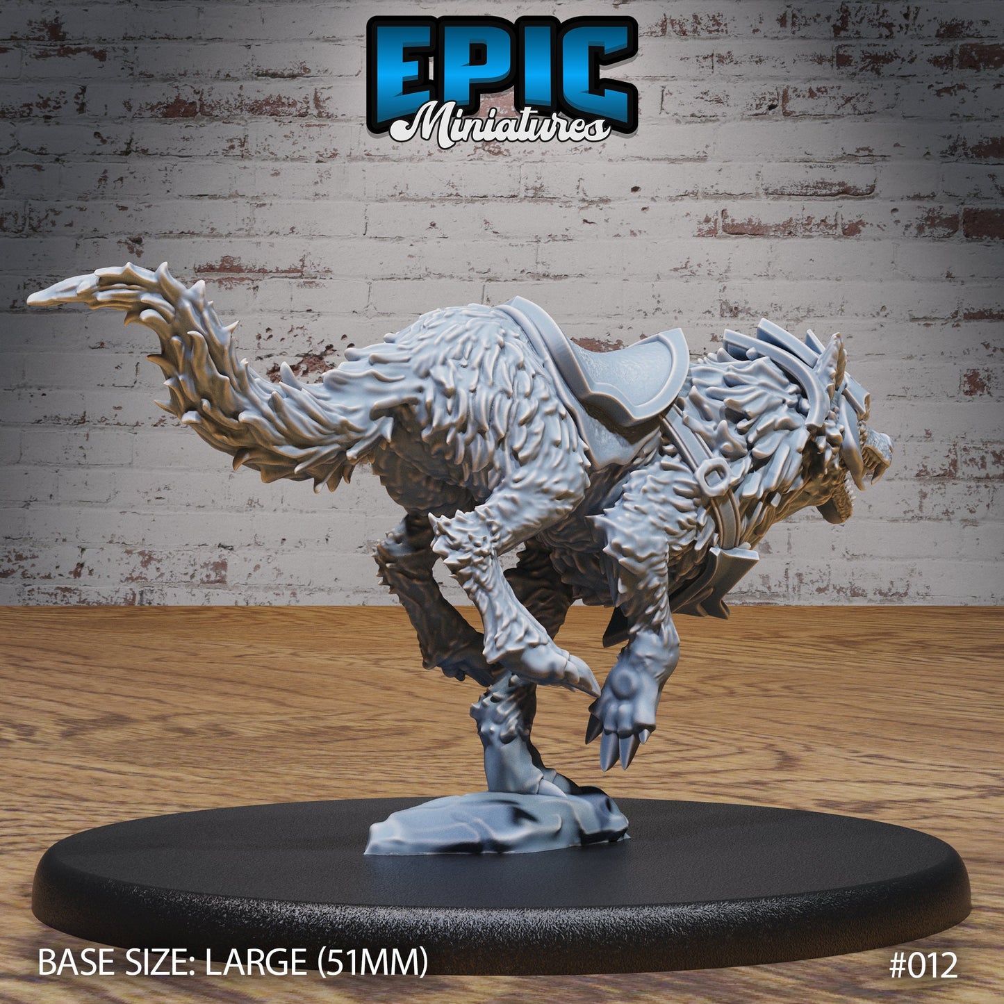 Orc Army Wolves (2 Variants Available) - Epic Miniatures
