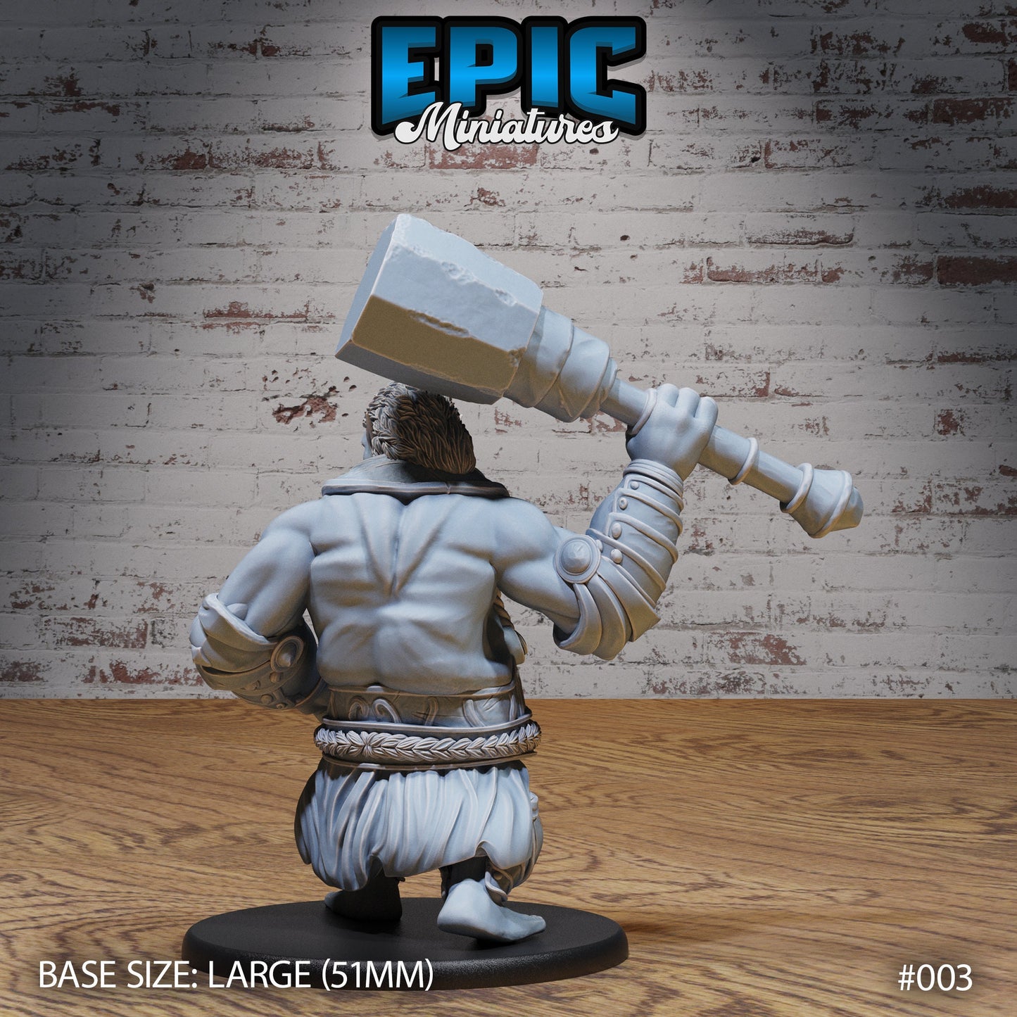 Half Troll (3 Variants Available) - Epic Miniatures