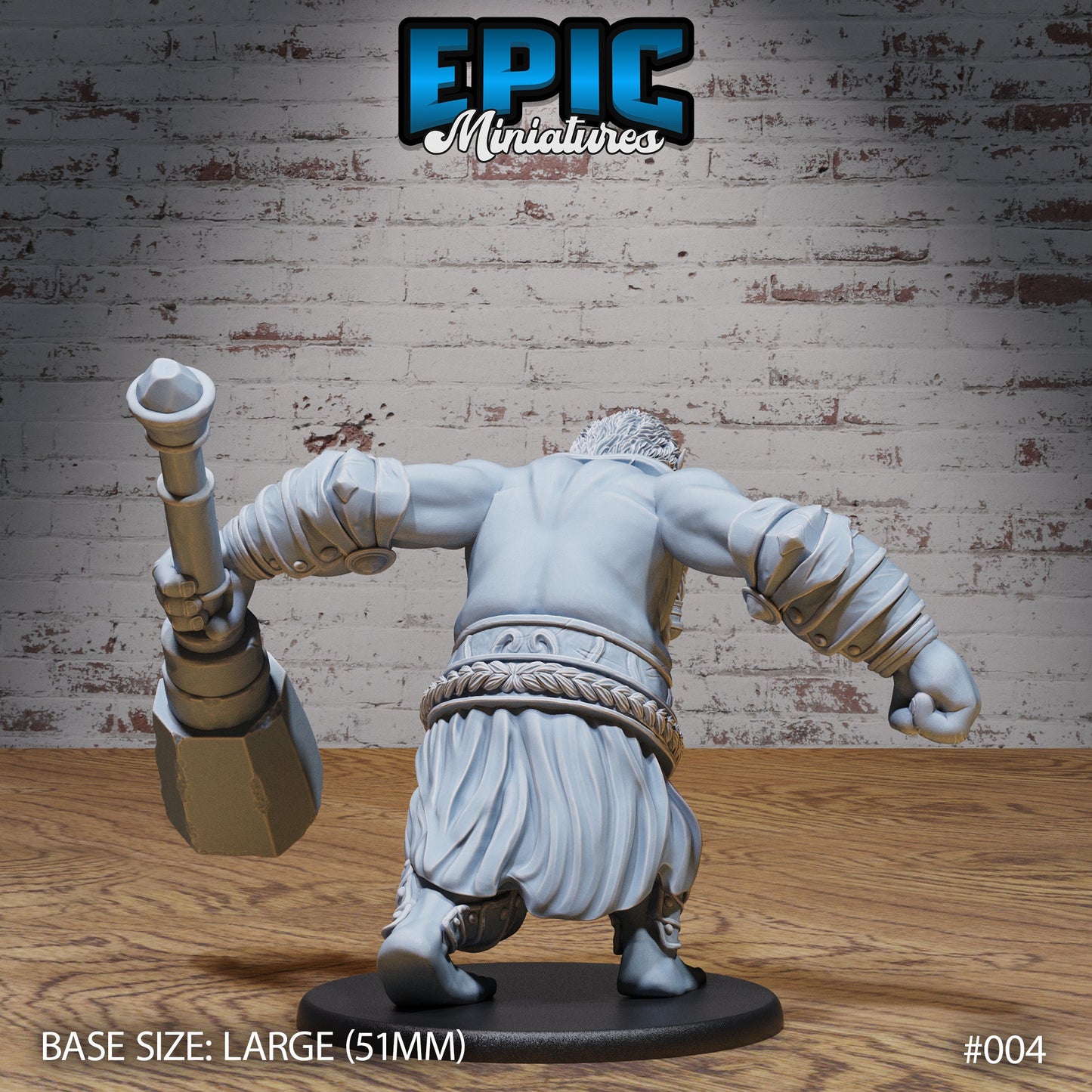 Half Troll (3 Variants Available) - Epic Miniatures