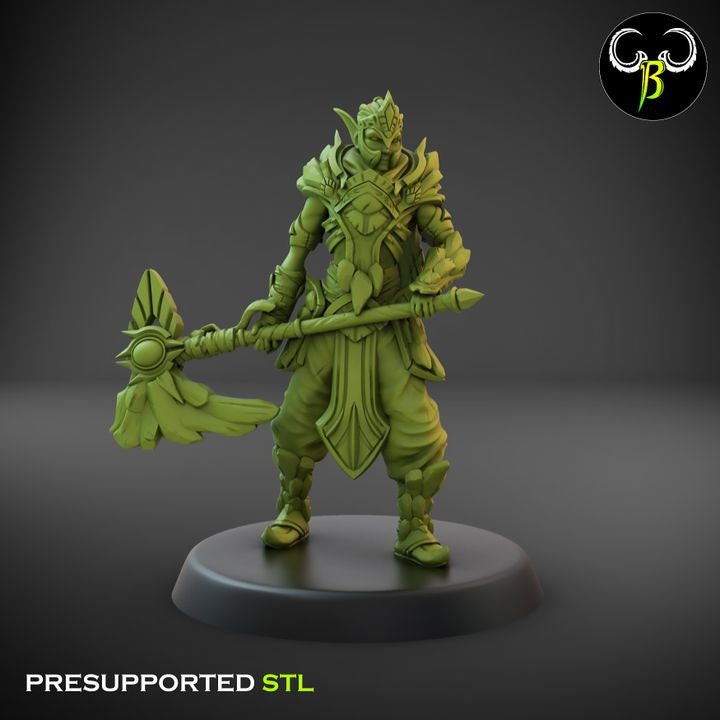 Sand Templars, Axe Squad 1 (3 Variants Available) - Clay Beast Creations