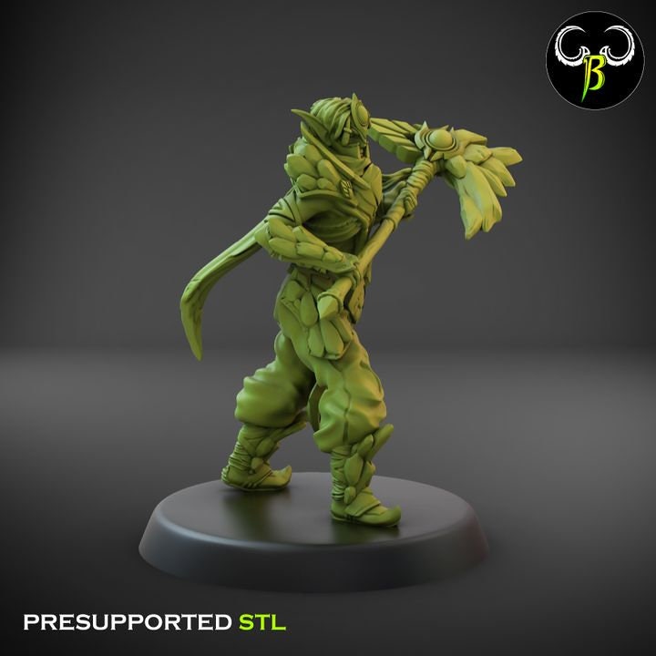 Sand Templars, Axe Squad 1 (3 Variants Available) - Clay Beast Creations