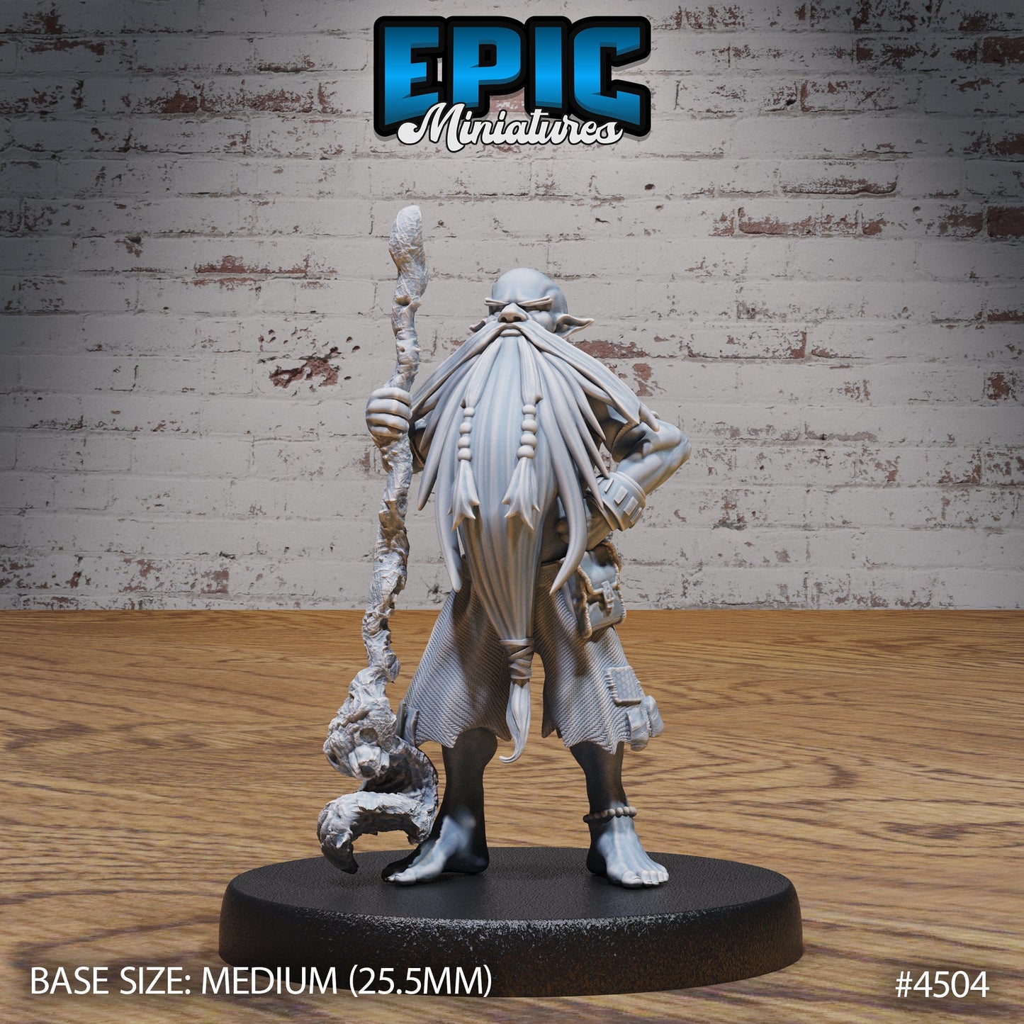 Deep Old Gnome (3 Variants Available) - Epic Miniatures