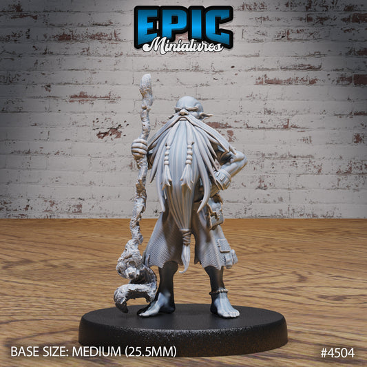 Deep Old Gnome (3 Variants Available) - Epic Miniatures