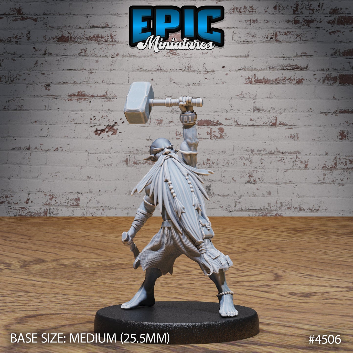 Deep Old Gnome (3 Variants Available) - Epic Miniatures