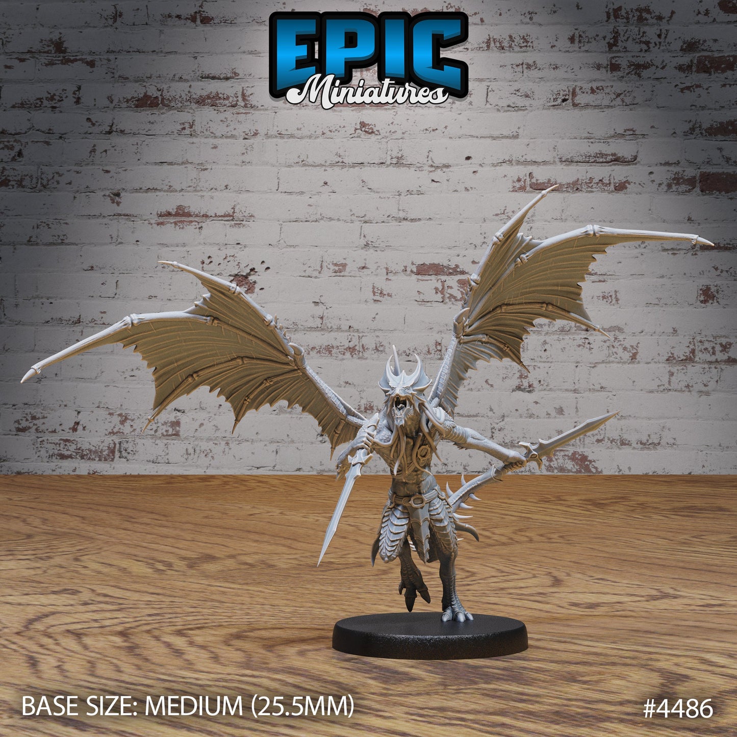 Draconic Demon Brass (3 Variants Available) - Epic Miniatures