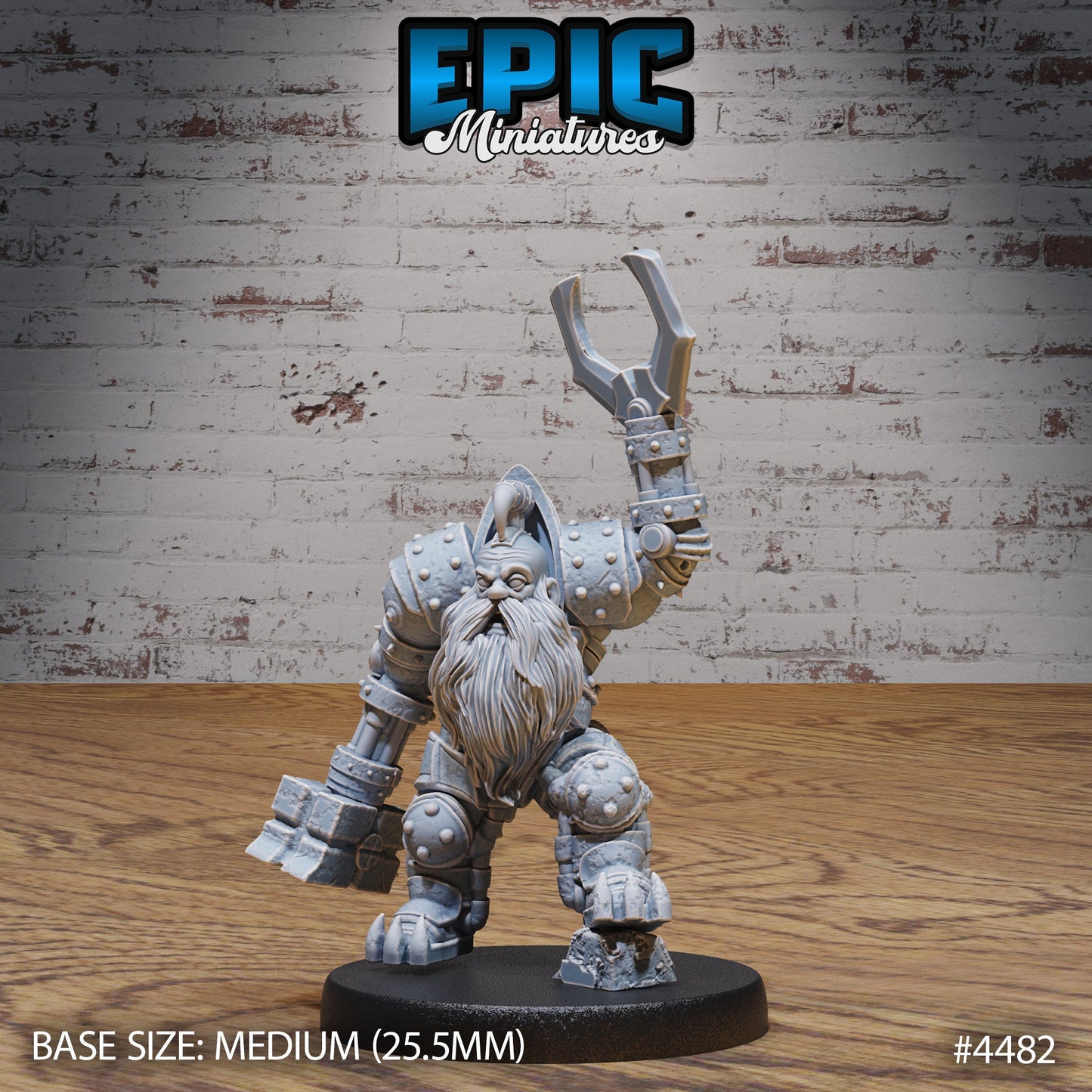 Dark Dwarf, Set 2 (3 Variants Available) - Epic Miniatures