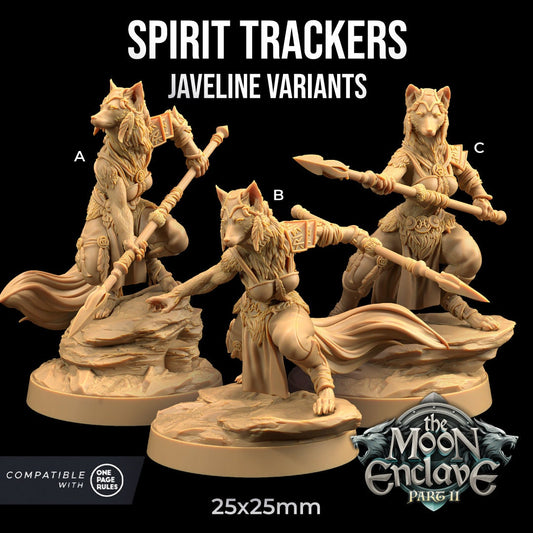 Spirit Trackers - Javelin Squad (3 Variants Available) - Dragon Trapper's Lodge